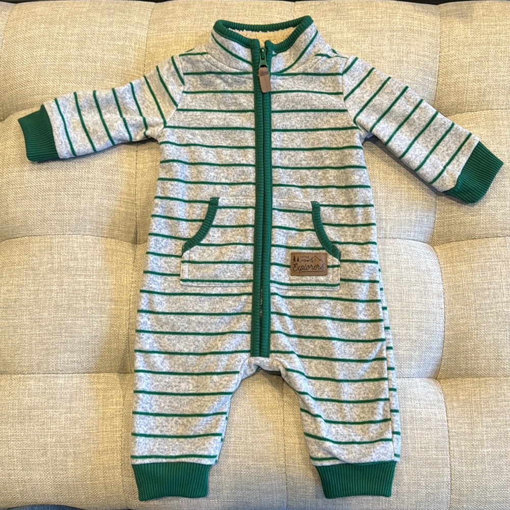 Carter’s | 3 Month | Fleece Zip Little Explorer